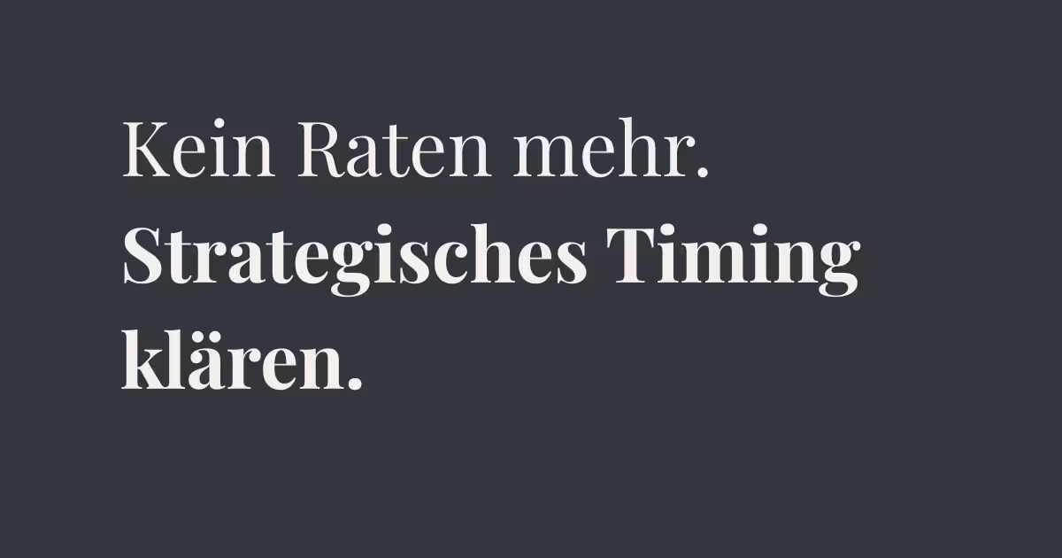 Warum der SaturnReturn deines Unternehmens dein wichtigster TÜV ist.