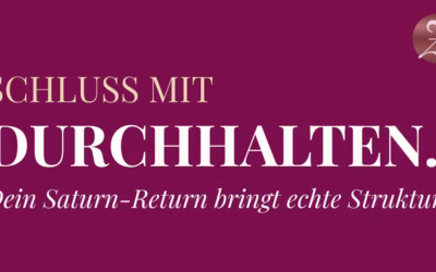 Corporate Timing: Warum der Saturn-Return deines Unternehmens die ehrlichste Standortbestimmung für deine Struktur ist