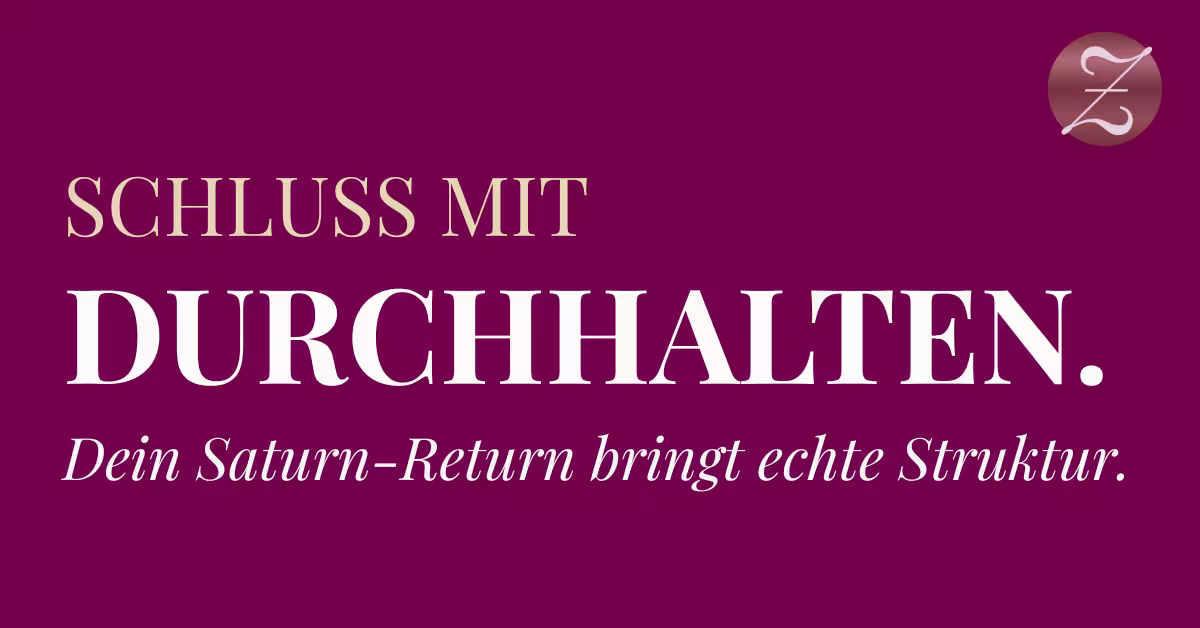 Corporate Timing: Warum der Saturn-Return deines Unternehmens die ehrlichste Standortbestimmung für deine Struktur ist